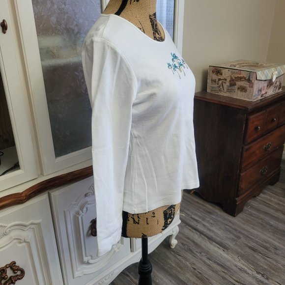 Casual Corner Annex Florida Christmas Shirt - Picture 3 of 5